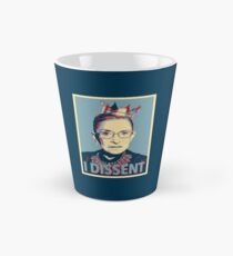 Notorious RBG Ich widerspreche Tasse (konisch)
