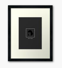 Dont Be a Square Framed Print