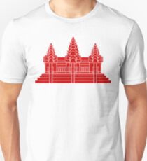 Angkor Wat / Khmer / Cambodian Flag Unisex T-Shirt