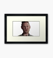 Queer eye Bobby Berk Framed Print