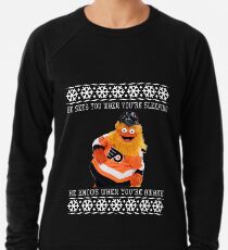 Ein sehr grießiger Weihnachtsstrickjacke Leichtes Sweatshirt