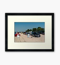 Grid Lineup Framed Print