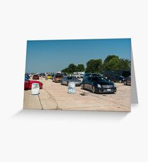 Grid Lineup Greeting Card