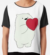 We Bare Bears Ice Bear Chiffon Top