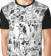 Hawks Collage Grafik T-Shirt