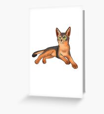 Abby Cat Greeting Card
