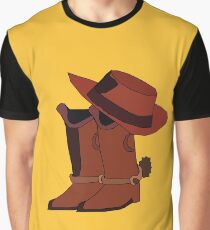 Woody Boots and Hat Graphic T-Shirt