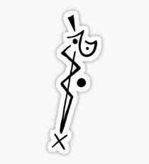 Healing Souls Through Laughter Sticker