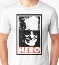 Stan Lee Tribute Hero RIP Slim Fit T-Shirt