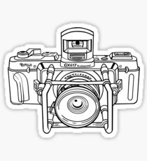 Fuji Camera Sticker