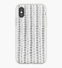 Minimal Knitted Pattern iPhone Case