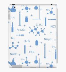 Scientific pattern. Chemistry, biology, medicine. iPad Case/Skin