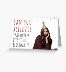 Tarjeta de felicitación Citas 1 de Jonathan Van Ness de Ojo raro, tarjetas de felicitación divertidas