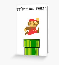 It's-a me, Mario! Greeting Card