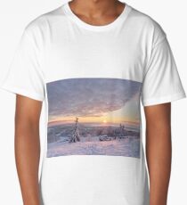 Cold winter morning Long T-Shirt