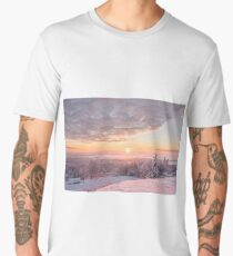 Misty winter morning Men's Premium T-Shirt