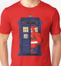 Christmas 1822 - Nicholas Visit The Blue Police Box 1 Unisex T-Shirt