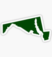 Forest Green Maryland Sticker
