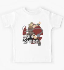 I Main Simon - Super Smash Bros. Ultimate Kids Tee