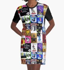 Musicals Collage III Graphic T-Shirt Dress