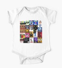 Musicals Collage III Short Sleeve Baby One-Piece