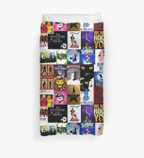 Musicals Collage III Duvet Cover