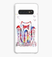 Tooth, Watercolor Tooth, Tooth anatomy Case/Skin for Samsung Galaxy