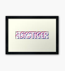Asics Tiger 8bit Framed Print