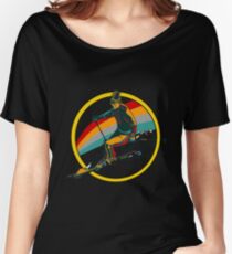 Retro skiing skier Women's Relaxed Fit T-Shirt