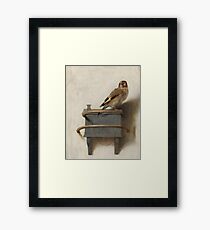 The Goldfinch by Carel Fabritius Framed Print