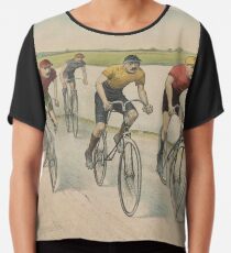 Vintage Radrennen Illustration (1894) Chiffontop