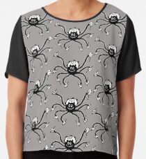 Boris The Spider Drums Chiffon Top