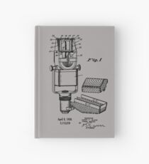 Classic Ribbon Microphone 1938 Patent Print Hardcover Journal