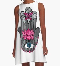 Hand of Fatima A-Line Dress