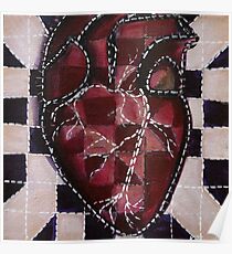 Quilt Heart Poster