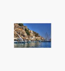 Symi Houses Art Board