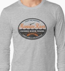 Manistee River Michigan Long Sleeve T-Shirt