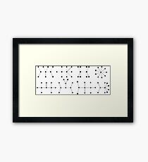 Good Will Hunting Formula Framed Print