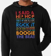 BOOGIE BEAT HIP HOP RAP - Handyhülle, Shirts, Hoodies & Sticker Leichter Hoodie