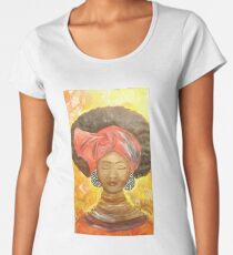 Schwarze Mädchenmagie Frauen Premium T-Shirts