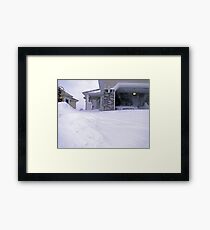 Snowstorm Framed Print