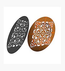 Shadow and ornament Photographic Print