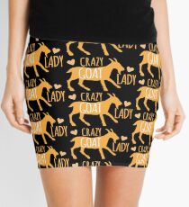Crazy GOAT lady Mini Skirt