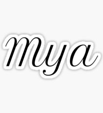 Mya Sticker