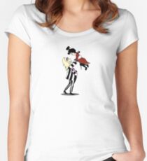 Beetlejuice & Lydia Women's Fitted Scoop T-Shirt
