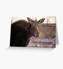 Mary Christmoose Greeting Card