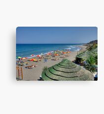 Praia de Kamiros Canvas Print