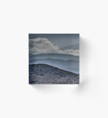 Mountains of Rhodes Acrylic Block