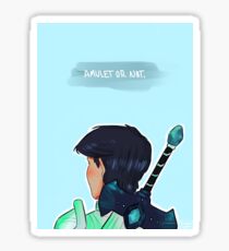 Amulet or Not Sticker