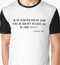 Jeffree Star - If he rejected you at your Prius he doesn't deserve you at your Lambo Graphic T-Shirt